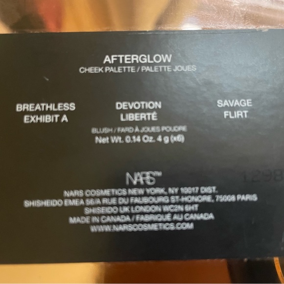NARS CHEEK PALLET - Picture 2 of 3